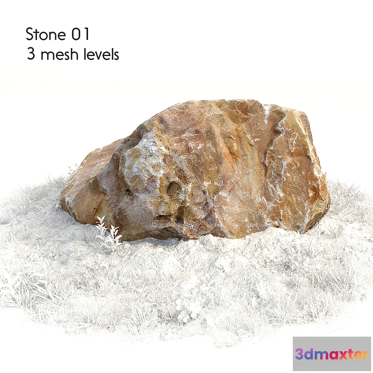 1470320 - Stone 01 3D Max
