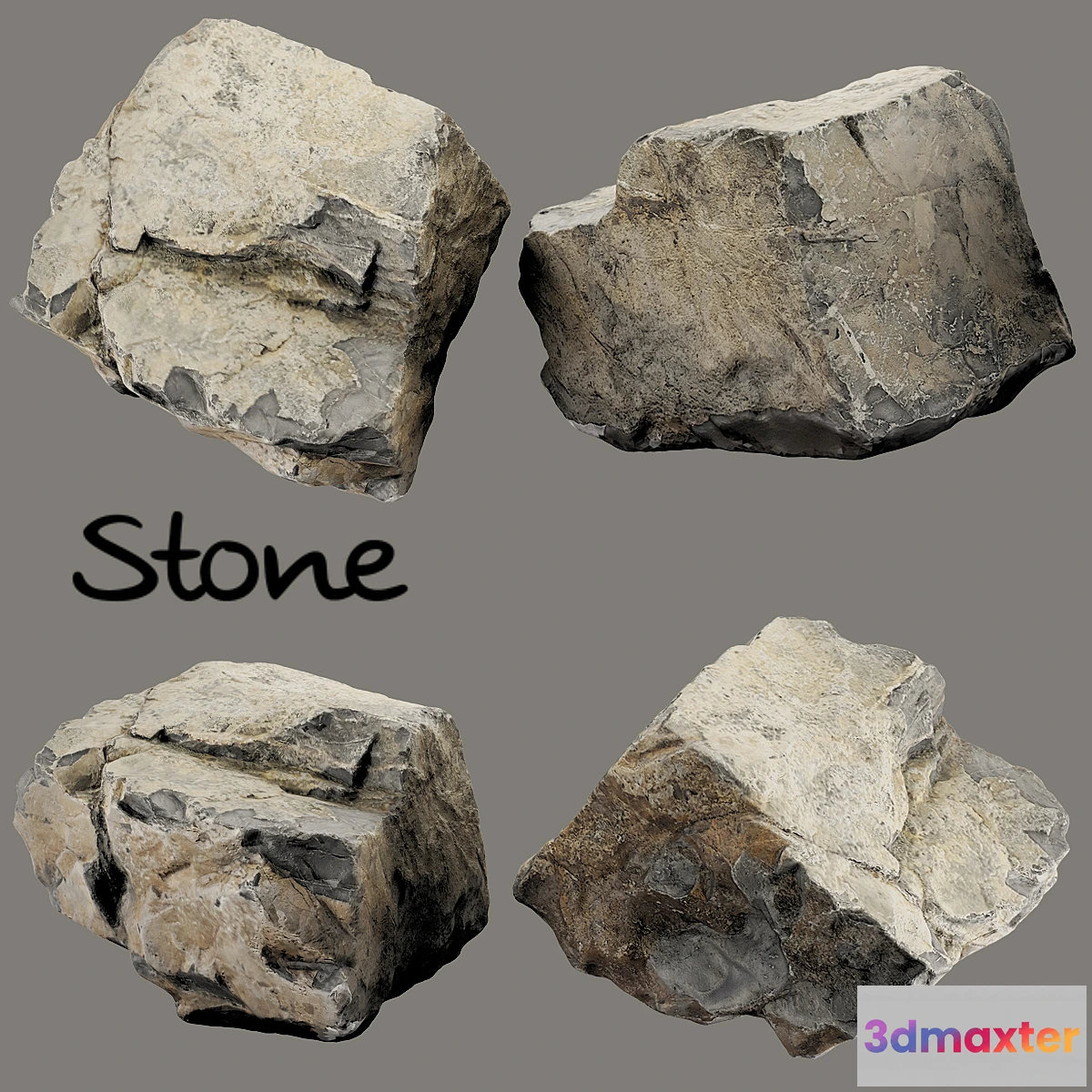 1475020 - Stone scan 3D Max