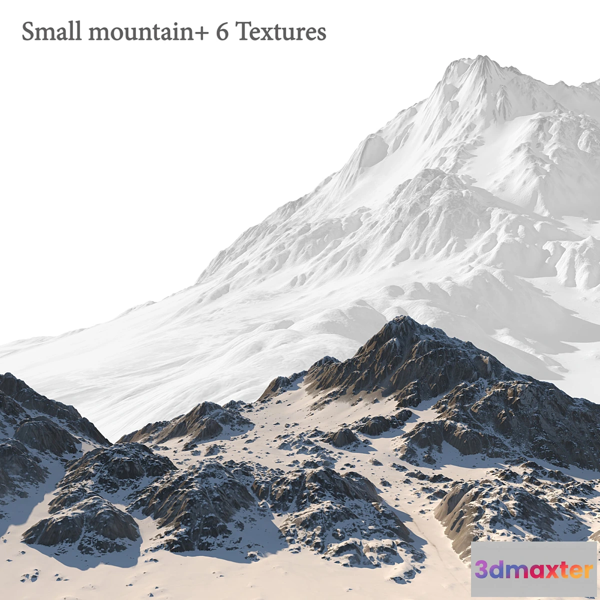 540923 - Small mountain + 6 Textures