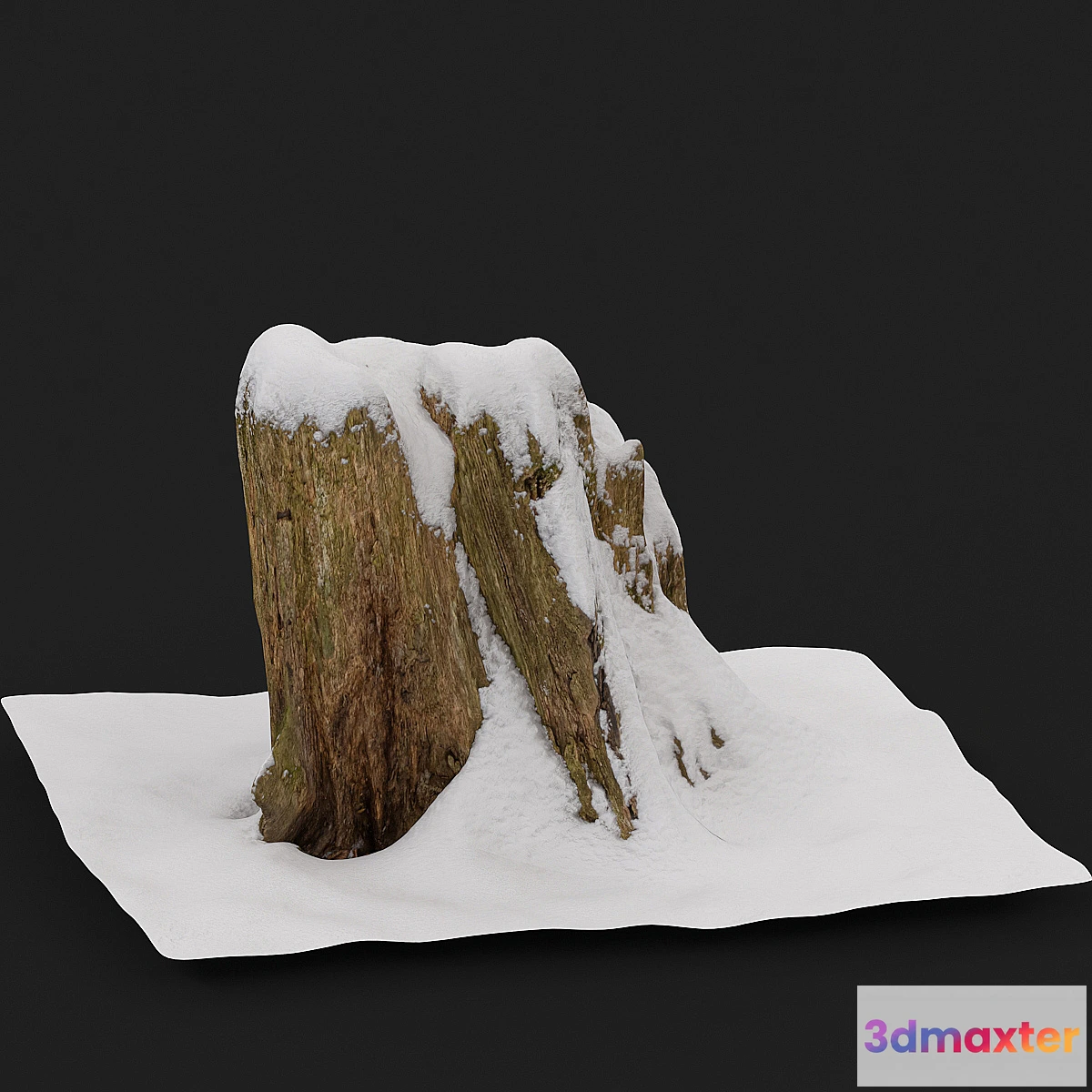 718114 - Stump under the snow - No.2