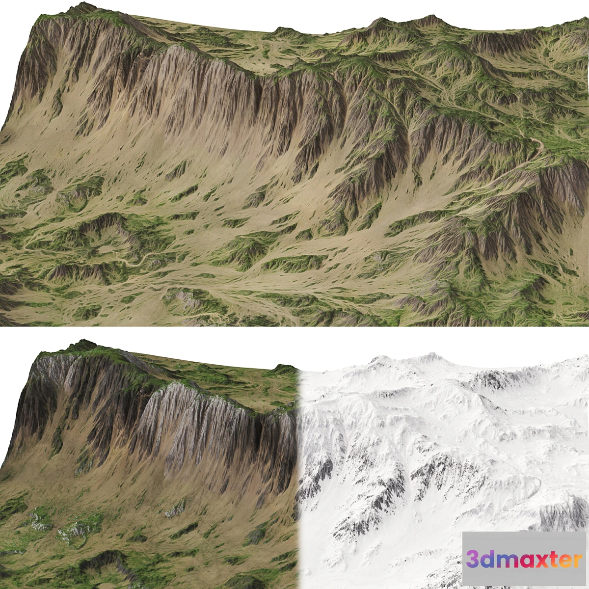 740239 - Mountains Terrain - 3 textures - No.2