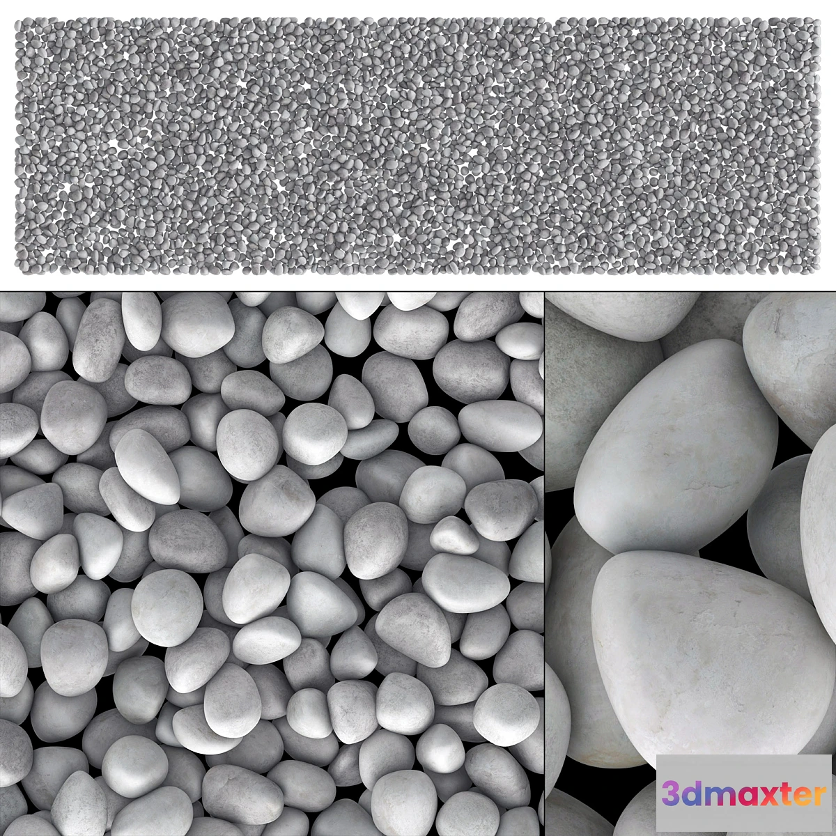 776915 - Small decorative gravel # 2 - No.2