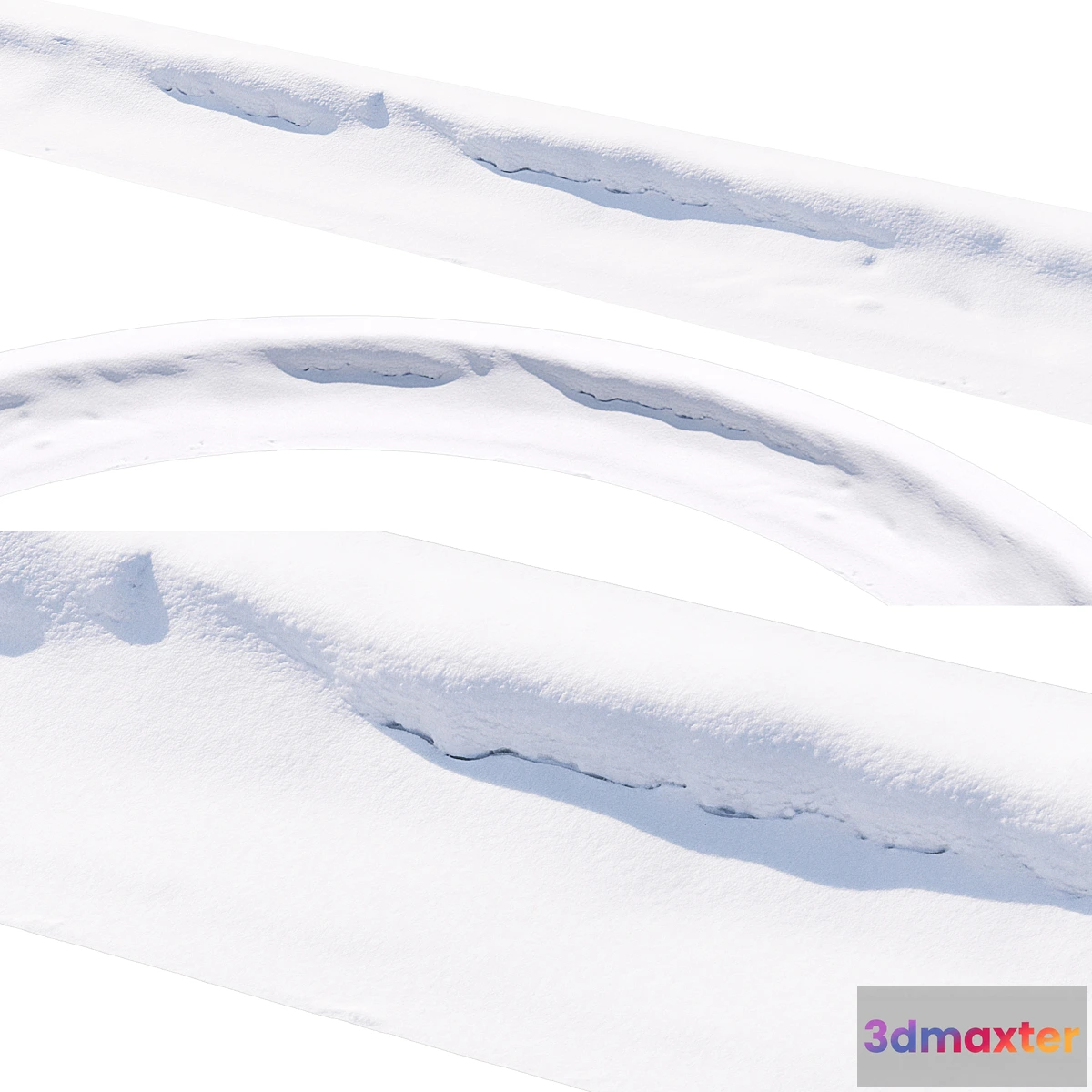 776931 - Snowdrift on the road