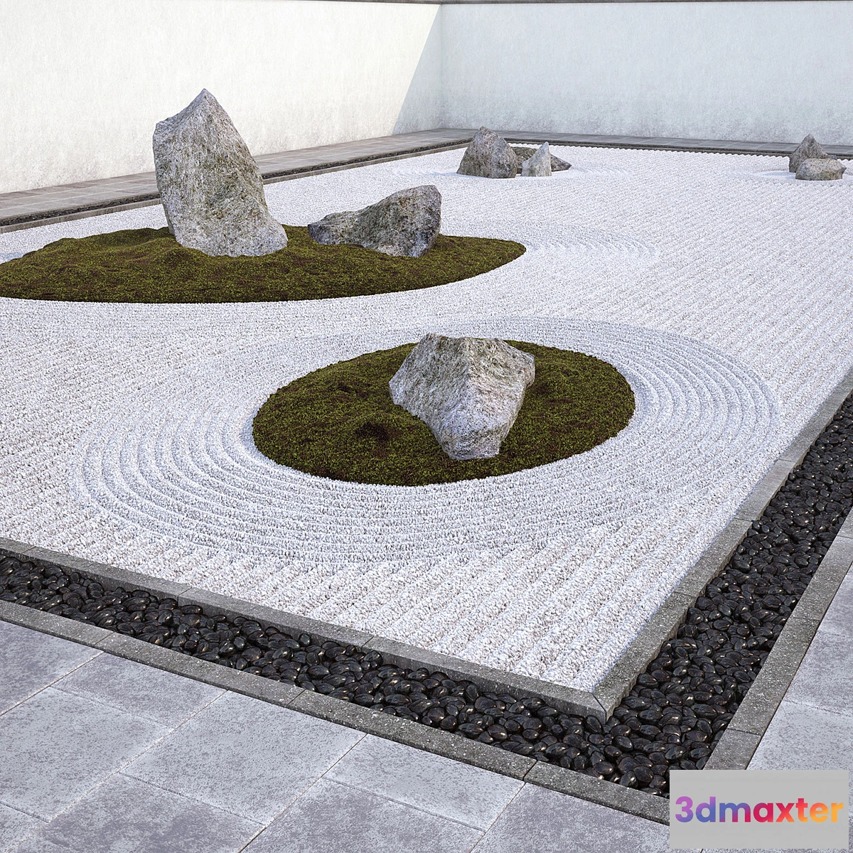 818852 - Japanese Zen Rock Garden - No.2