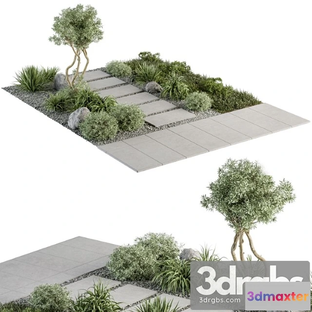 905840 - Architecture Environment With Plants Set 29