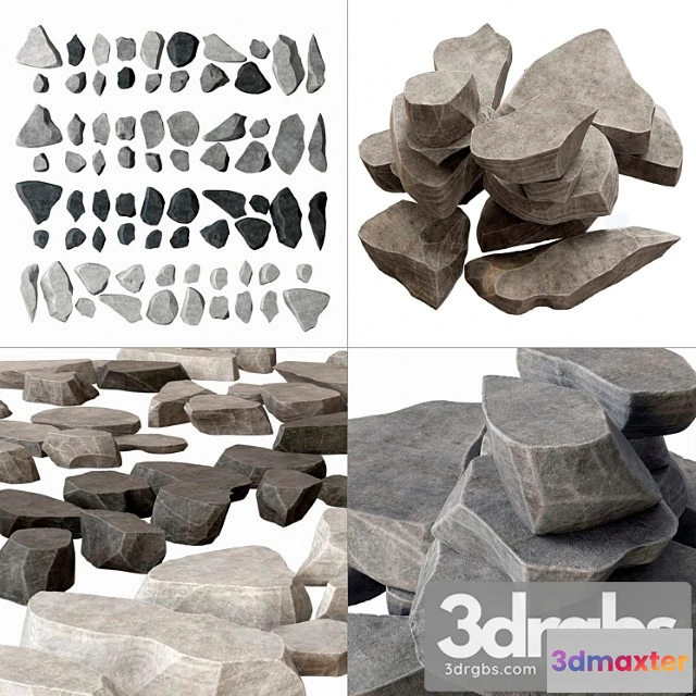 906012 - rock stone plate