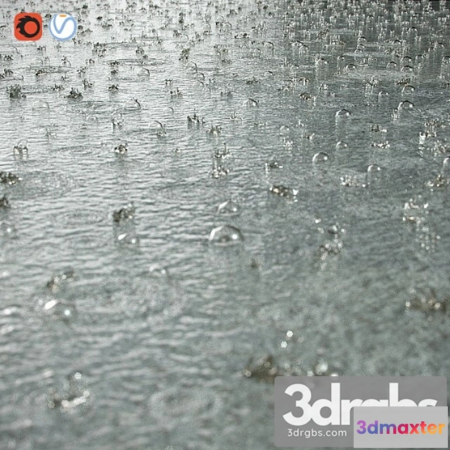 906056 - Splashes Of Raindrops