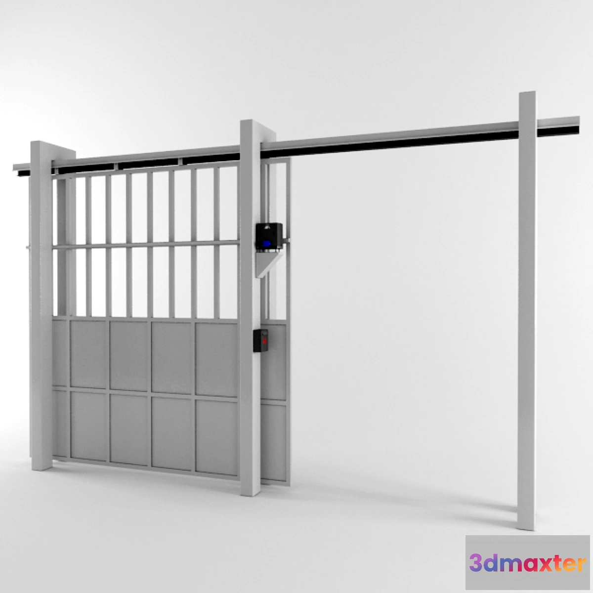 1273470 - Sliding gates 3D Max