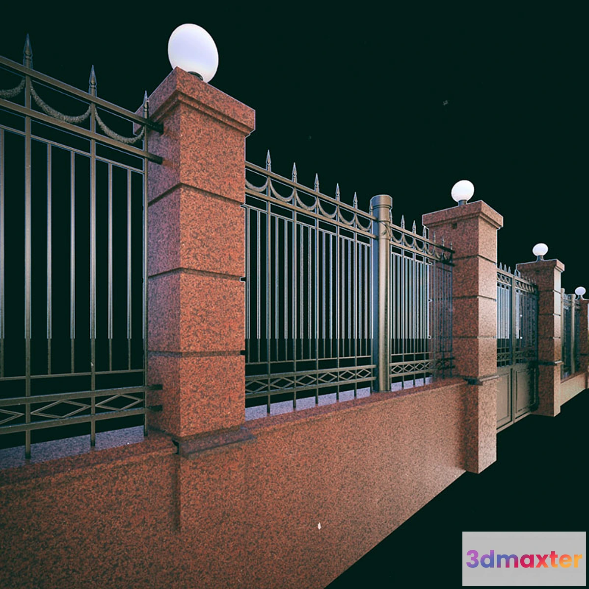 1284096 - Fence administration - No.2 3D Max