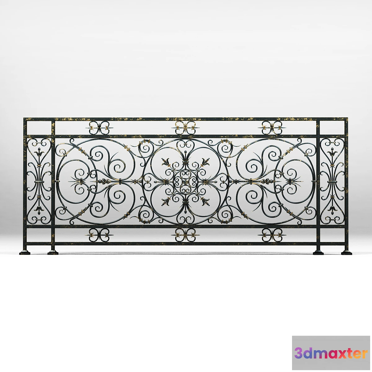 1290593 - railings 7474 3D Max