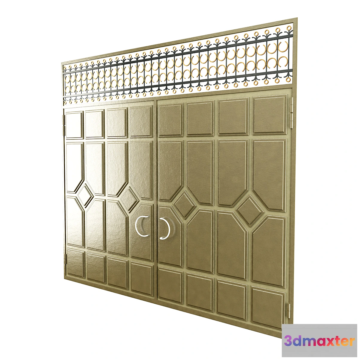 1291283 - Metal Gates 3D Max