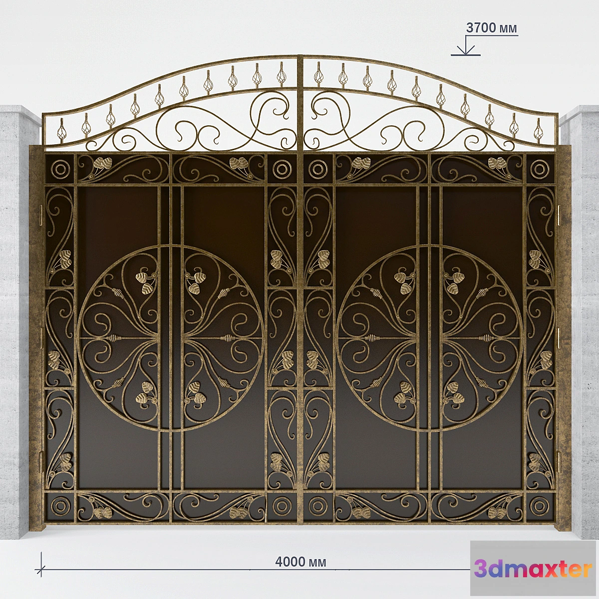 1292758 - Gate - No.4 3D Max