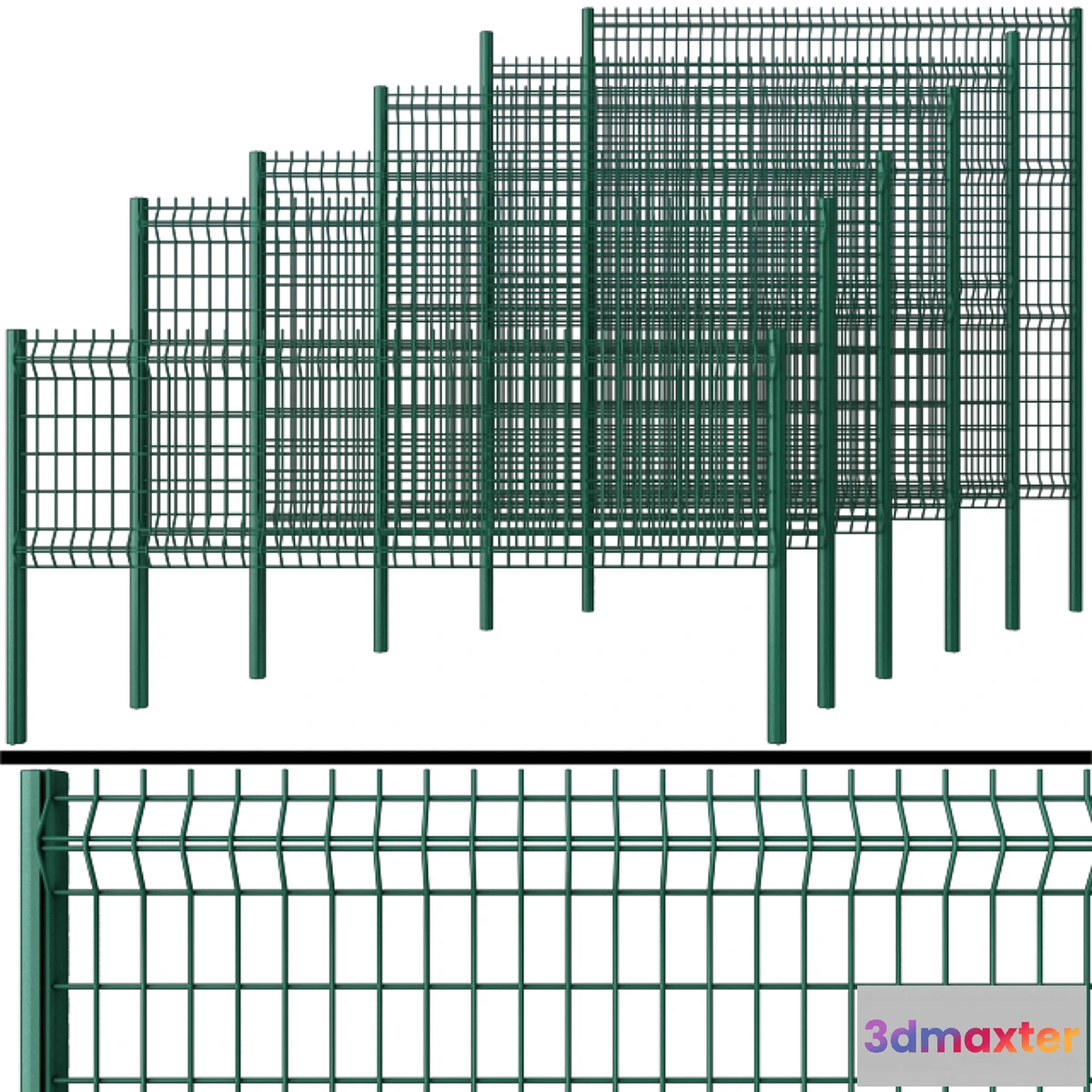 1357141 - Fence for gates and gates - No.2 3D Max
