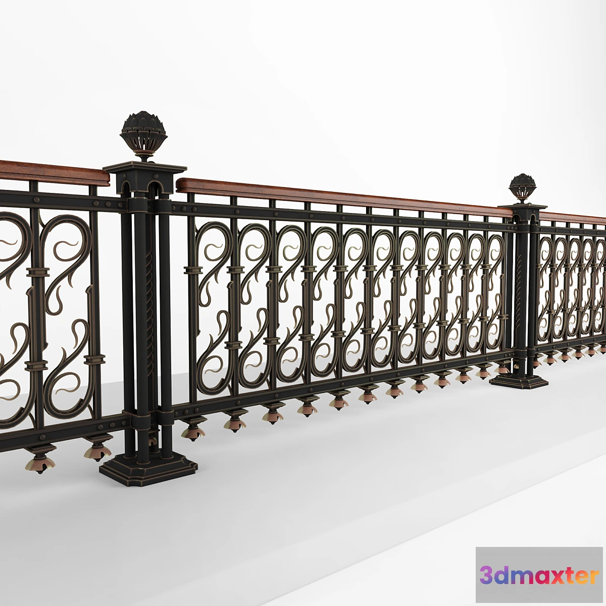 1393538 - railing 1166 3D Max