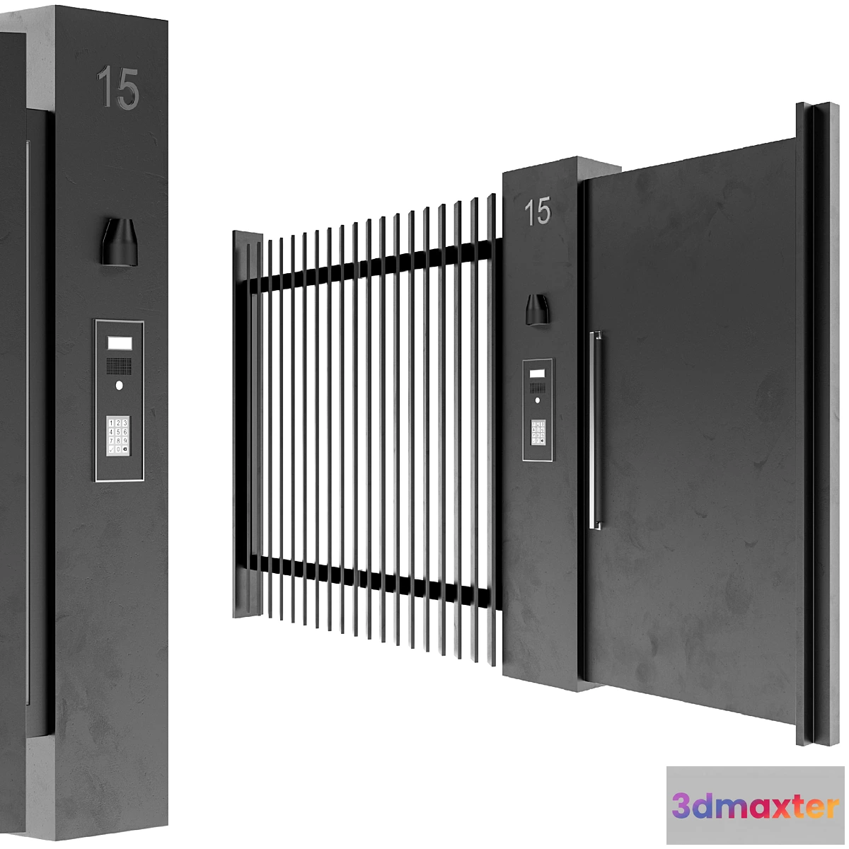 1406644 - Modern door 07 3D Max