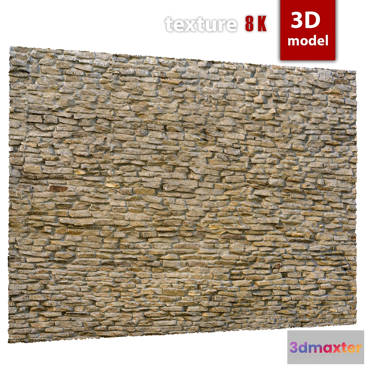 1422006 - 346 Stone Wall 3D Max
