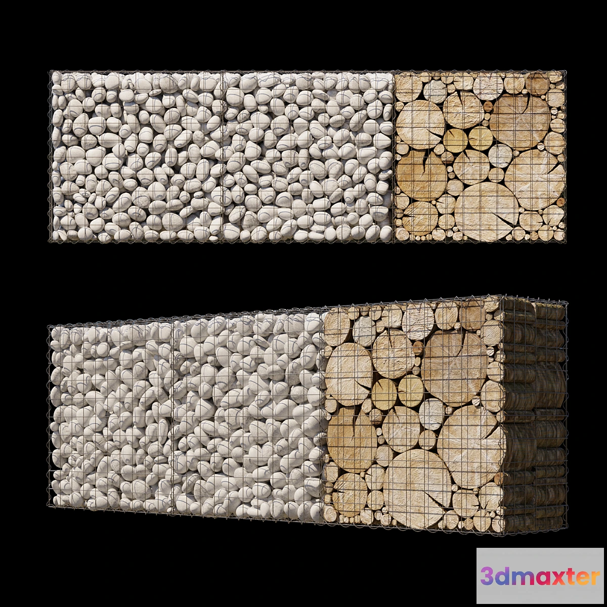 1426890 - Wooden gabion 5 3D Max