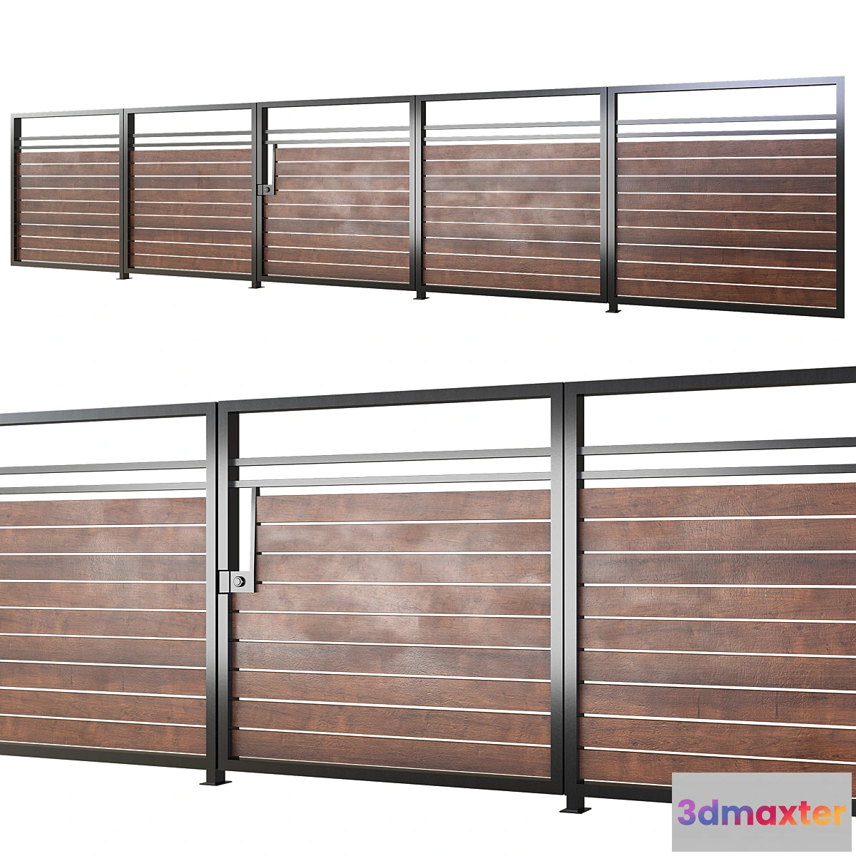 1440640 - Fence_modern 3D Max