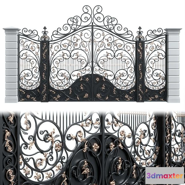 1553927 - Classic gate 3D Max