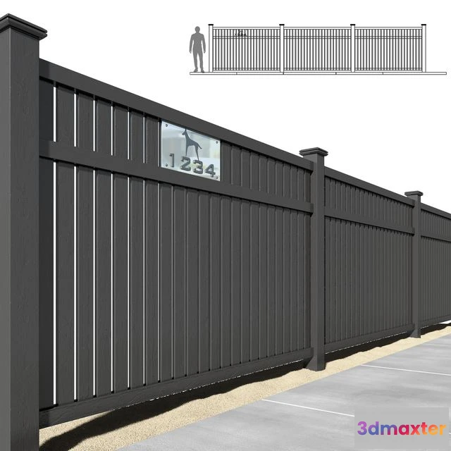 1556279 - Fence part 2 3D Max