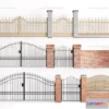 1686052 - Fence 3D Models for Free Download - Architecture Fence - 004 - VRAY Render 3D Max