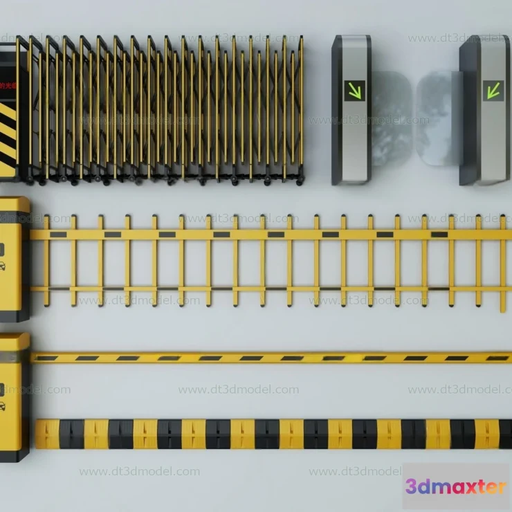 1686060 - Fence 3D Models for Free Download - Architecture Fence - 008 - VRAY Render 3D Max