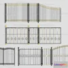 1686082 - Fence 3D Models for Free Download - Architecture Fence - 019 - VRAY Render 3D Max