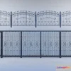 1686096 - Fence 3D Models for Free Download - Architecture Fence - 026 - VRAY Render 3D Max