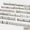 1686098 - Fence 3D Models for Free Download - Architecture Fence - 027 - VRAY Render 3D Max