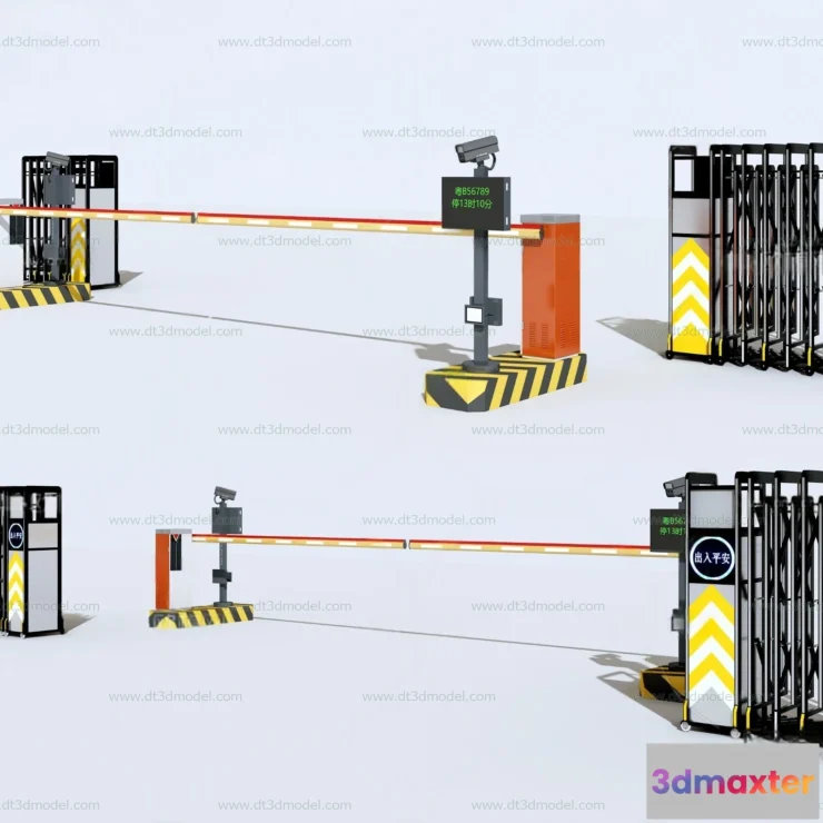 1686112 - Fence 3D Models for Free Download - Architecture Fence - 034 - VRAY Render 3D Max