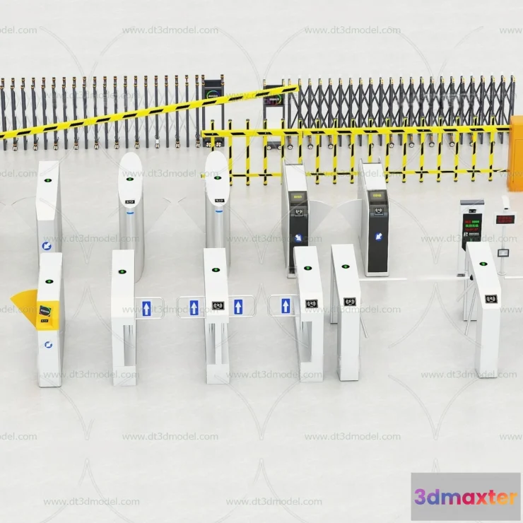 1686120 - Fence 3D Models for Free Download - Architecture Fence - 038 - VRAY Render 3D Max