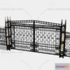 1686134 - Fence 3D Models for Free Download - Architecture Fence - 045 - VRAY Render 3D Max