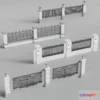 1686152 - Fence 3D Models for Free Download - Architecture Fence - 054 - VRAY Render 3D Max