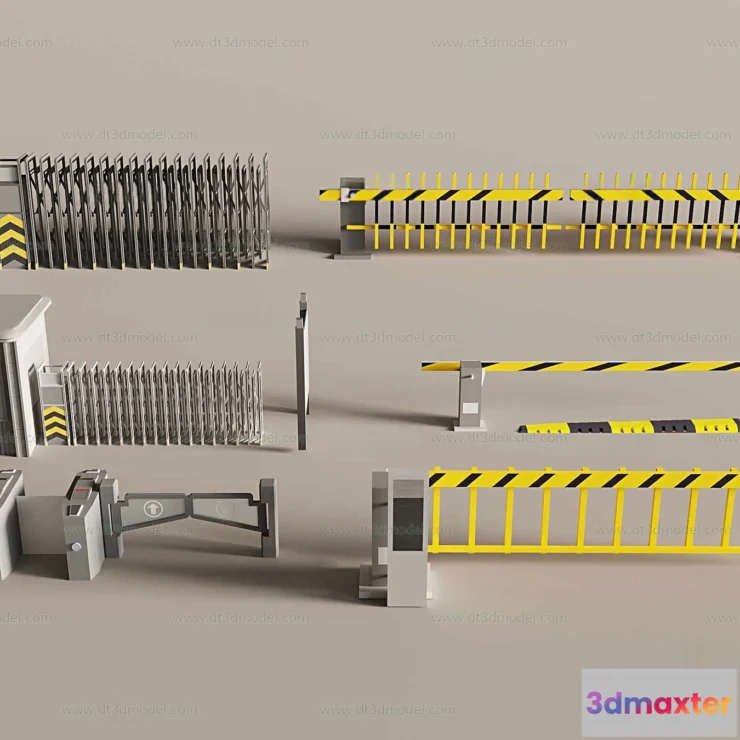 1686178 - Fence 3D Models for Free Download - Architecture Fence - 067 - VRAY Render 3D Max