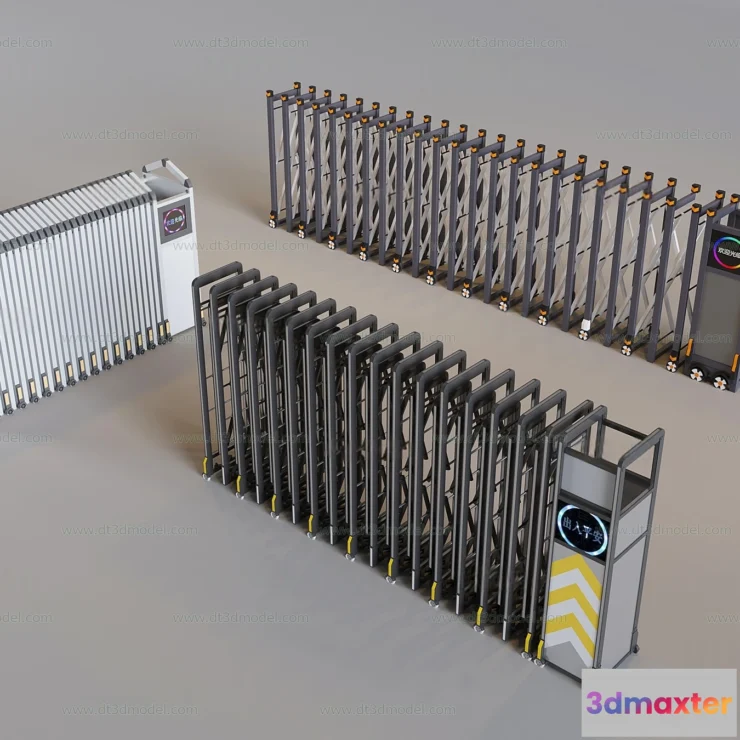 1686190 - Fence 3D Models for Free Download - Architecture Fence - 073 - VRAY Render 3D Max