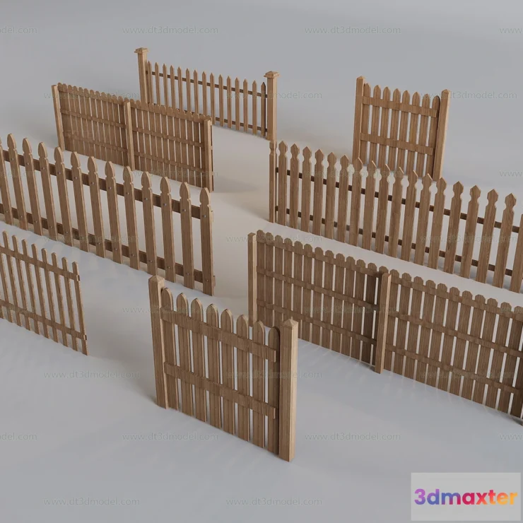 1686196 - Fence 3D Models for Free Download - Architecture Fence - 076 - VRAY Render 3D Max