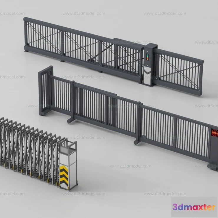 1686204 - Fence 3D Models for Free Download - Architecture Fence - 080 - VRAY Render 3D Max