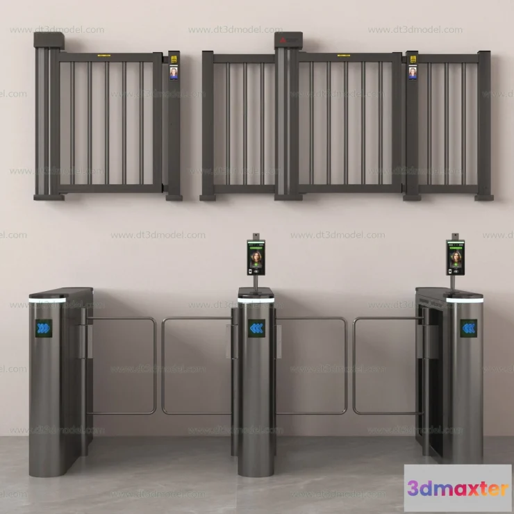 1686218 - Fence 3D Models for Free Download - Architecture Fence - 087 - VRAY Render 3D Max