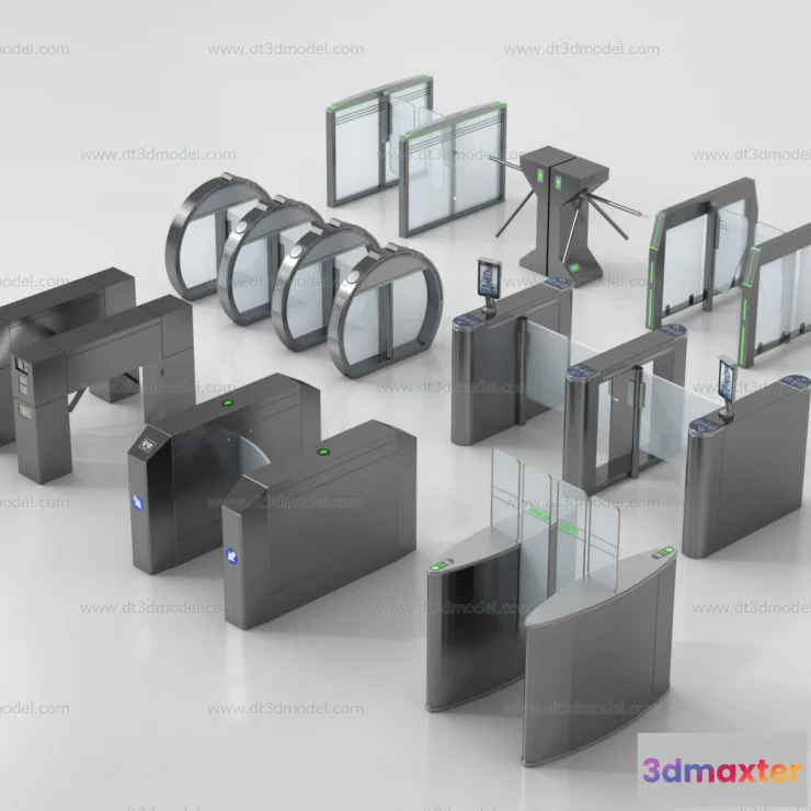 1686220 - Fence 3D Models for Free Download - Architecture Fence - 088 - VRAY Render 3D Max