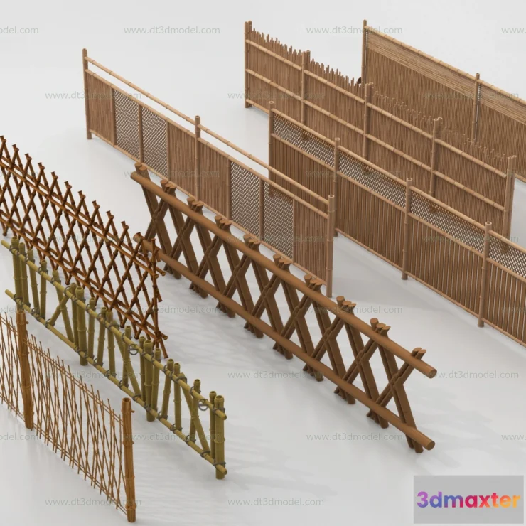 1686226 - Fence 3D Models for Free Download - Architecture Fence - 091 - VRAY Render 3D Max