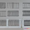 1686232 - Fence 3D Models for Free Download - Architecture Fence - 094 - VRAY Render 3D Max
