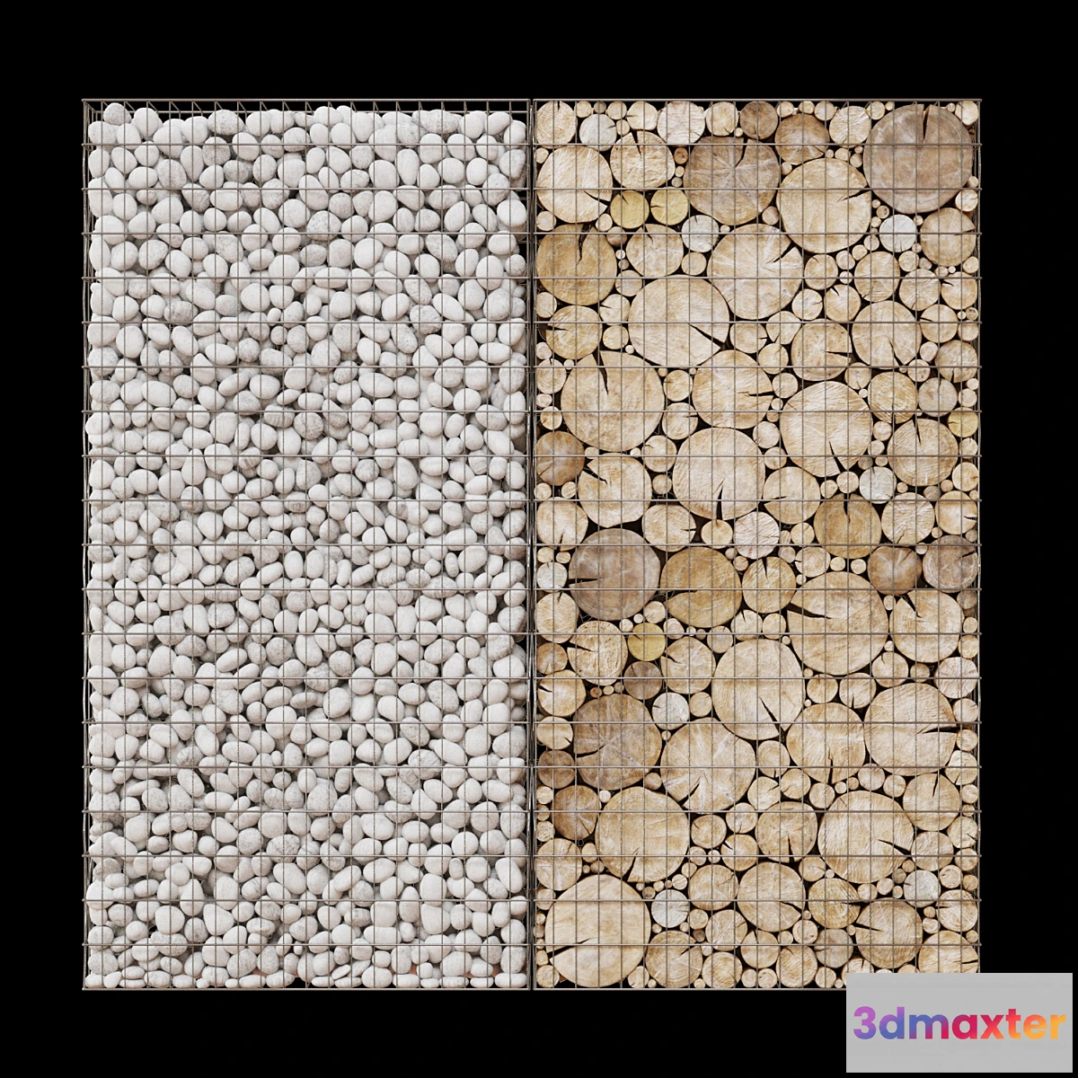 541147 - Wooden gabion