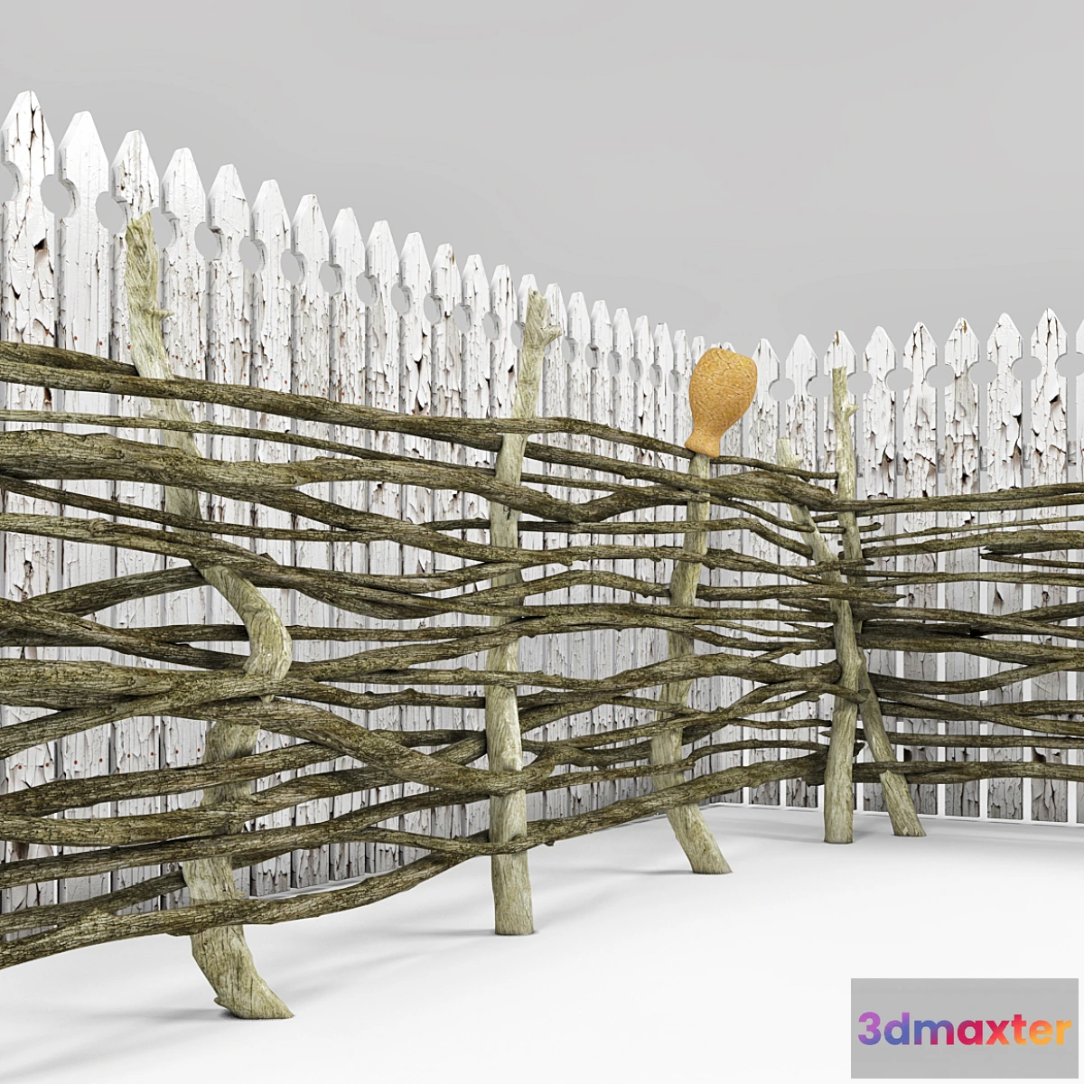 631423 - Old rural fence