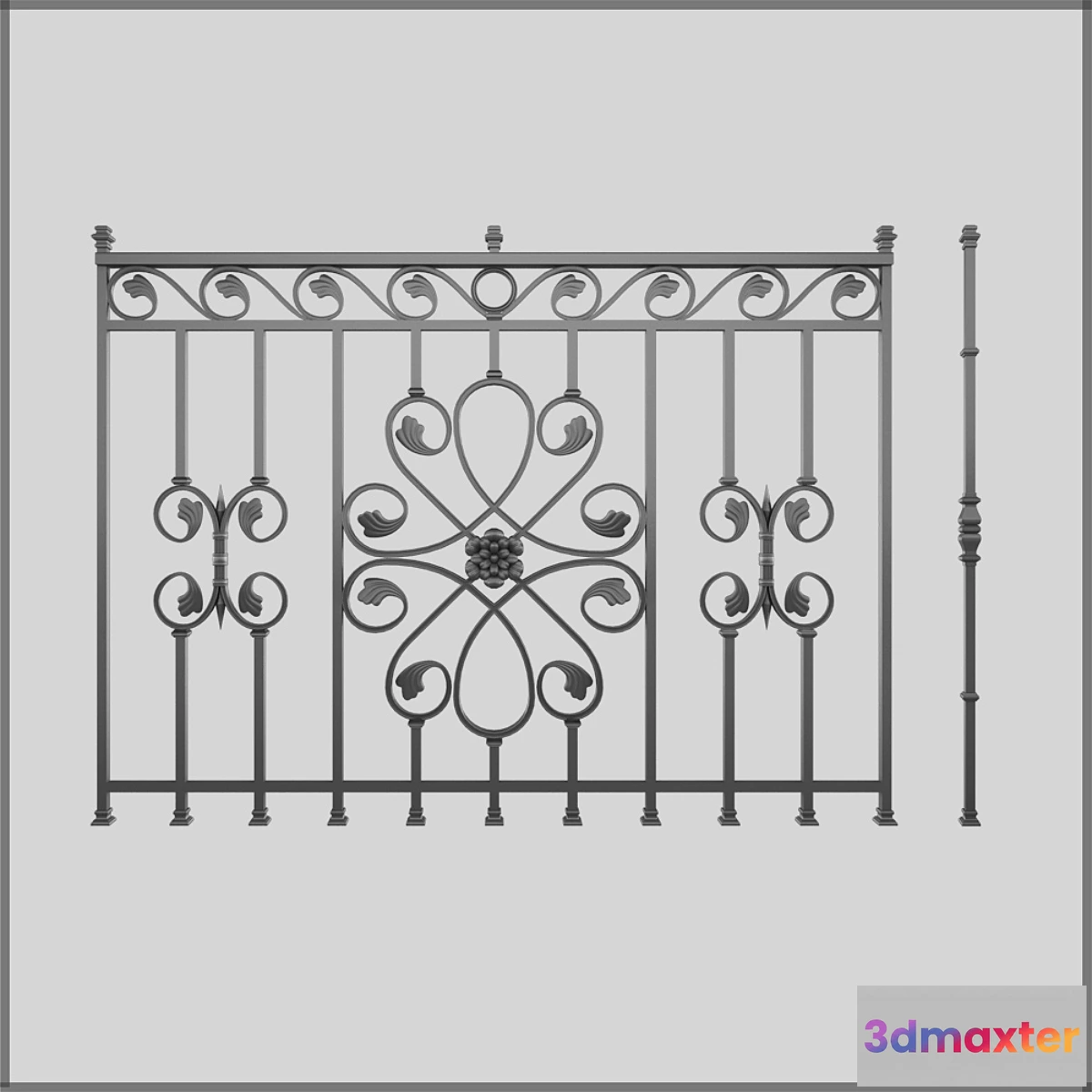 642553 - Forged fence 6