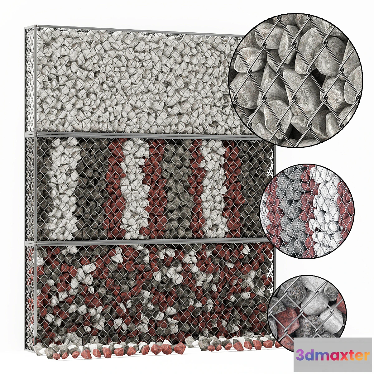 720674 - Gabion medium stone color - No.3