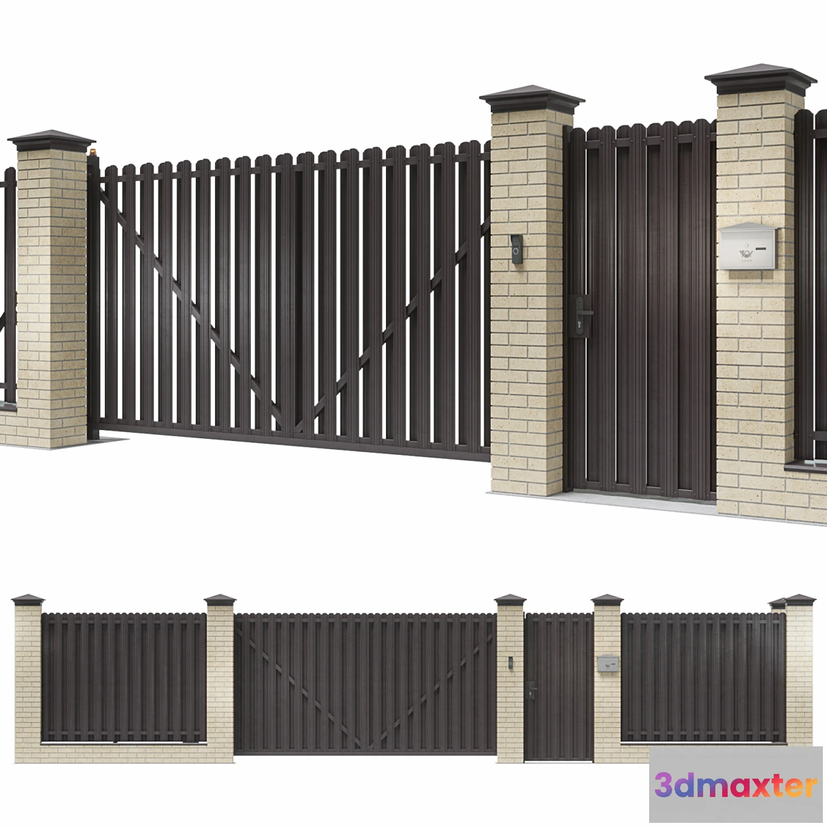 777349 - Fence for a private house