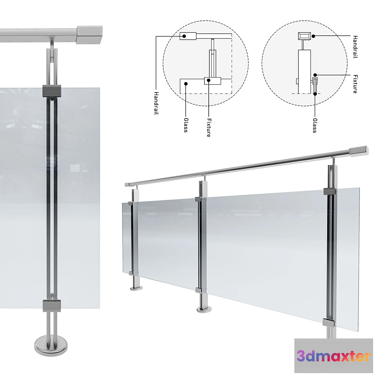 777359 - Glass railing