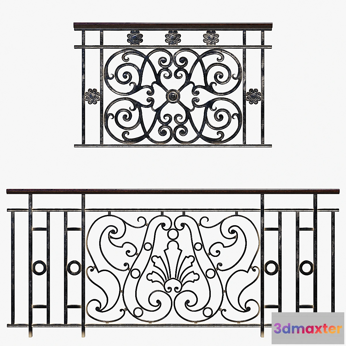 777373 - Forged components _ Forged fence