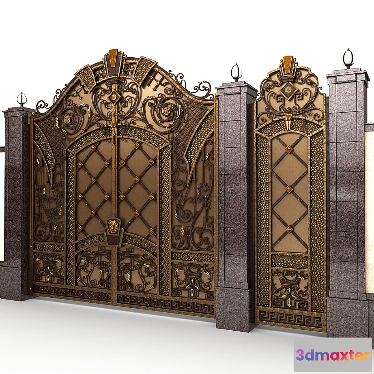 777375 - Exclusive gate with wicket door - No.2