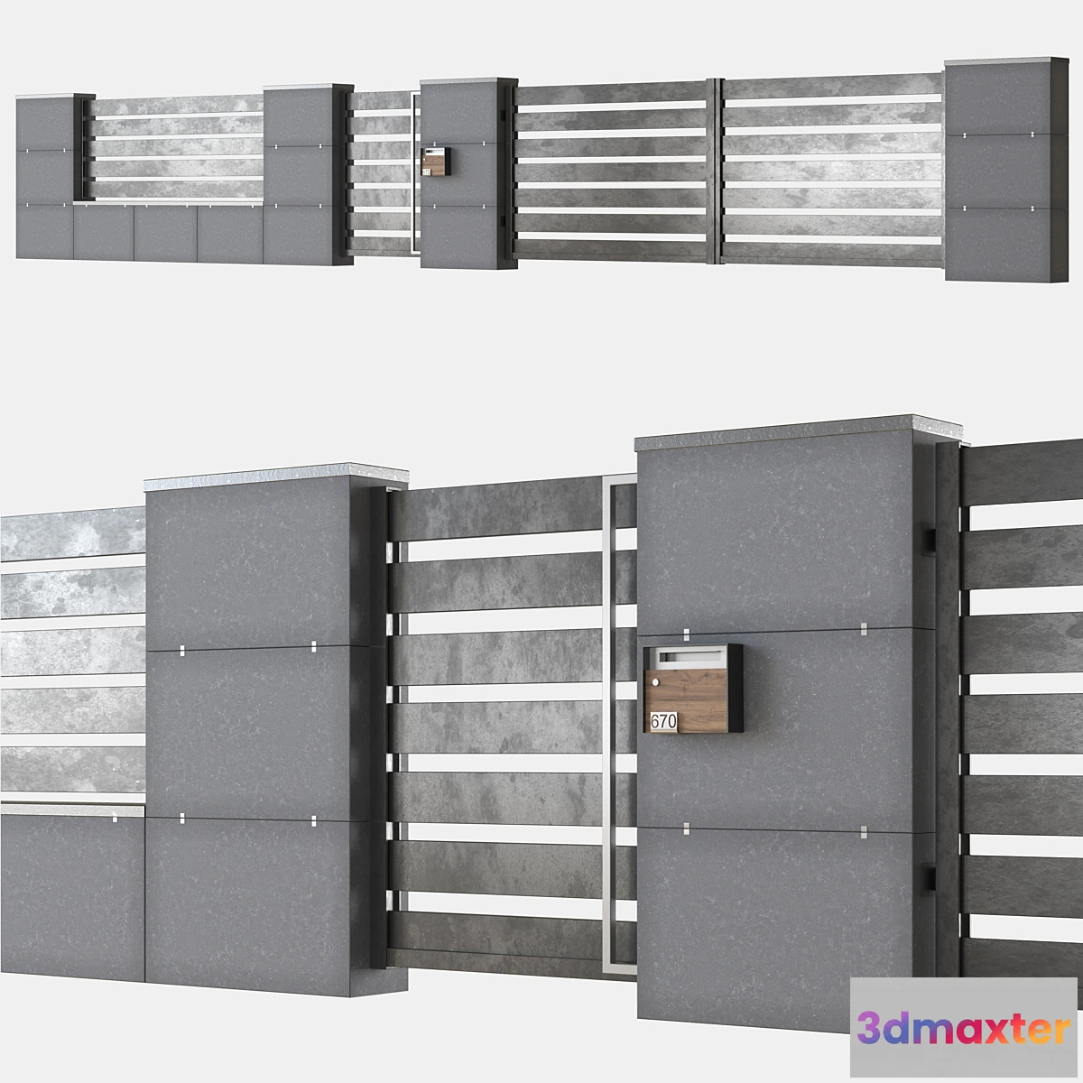 777399 - Fence Gray - No.4